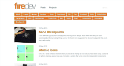 Desktop Screenshot of firedev.com